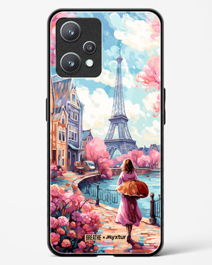 Pastel Paris Impressions [BREATHE] Glass Case Phone Cover (Realme)