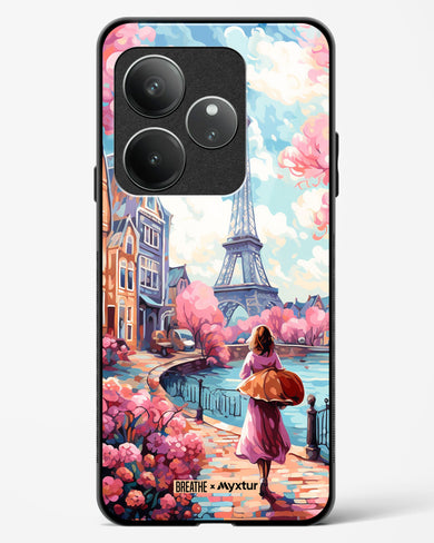 Pastel Paris Impressions [BREATHE] Glass Case Phone Cover (Realme)