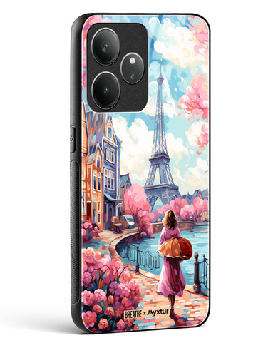 Pastel Paris Impressions [BREATHE] Glass Case Phone Cover (Realme)