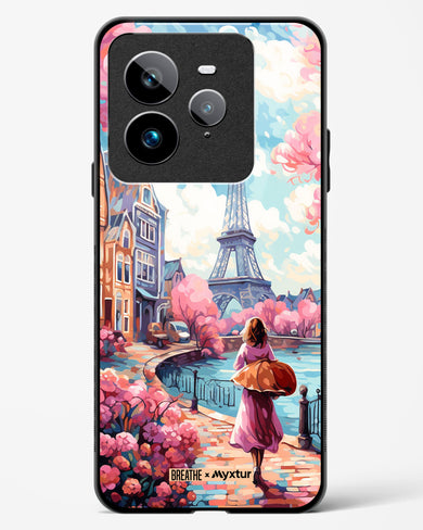 Pastel Paris Impressions [BREATHE] Glass Case Phone Cover (Realme)