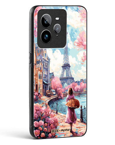 Pastel Paris Impressions [BREATHE] Glass Case Phone Cover (Realme)
