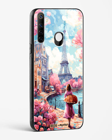 Pastel Paris Impressions [BREATHE] Glass Case Phone Cover-(Realme)