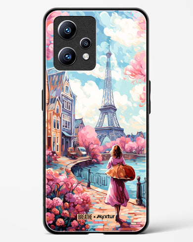 Pastel Paris Impressions [BREATHE] Glass Case Phone Cover-(Realme)