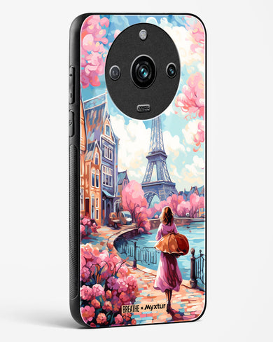 Pastel Paris Impressions [BREATHE] Glass Case Phone Cover (Realme)
