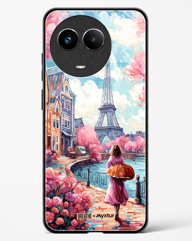 Pastel Paris Impressions [BREATHE] Glass Case Phone Cover (Realme)