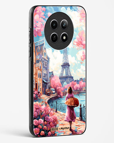 Pastel Paris Impressions [BREATHE] Glass Case Phone Cover (Realme)