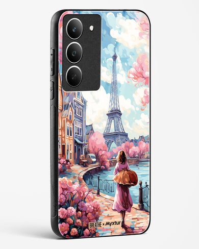 Pastel Paris Impressions [BREATHE] Glass Case Phone Cover (Realme)