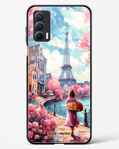 Pastel Paris Impressions [BREATHE] Glass Case Phone Cover-(Realme)