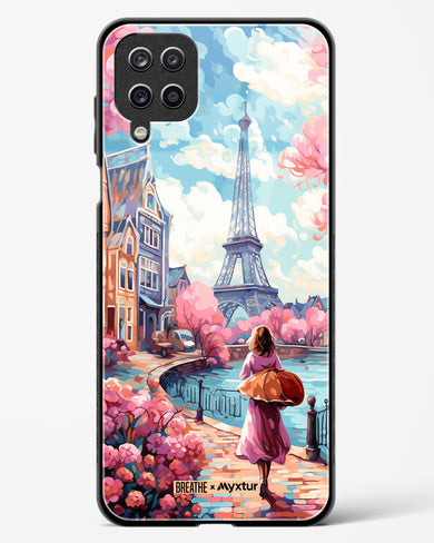 Pastel Paris Impressions [BREATHE] Glass Case Phone Cover-(Samsung)