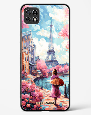 Pastel Paris Impressions [BREATHE] Glass Case Phone Cover-(Samsung)