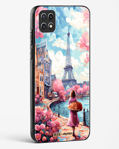 Pastel Paris Impressions [BREATHE] Glass Case Phone Cover-(Samsung)