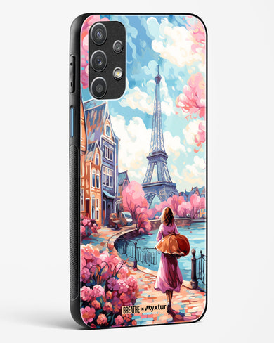 Pastel Paris Impressions [BREATHE] Glass Case Phone Cover (Samsung)