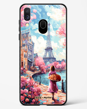 Pastel Paris Impressions [BREATHE] Glass Case Phone Cover (Samsung)