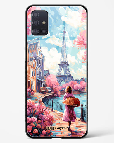 Pastel Paris Impressions [BREATHE] Glass Case Phone Cover-(Samsung)