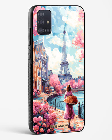 Pastel Paris Impressions [BREATHE] Glass Case Phone Cover-(Samsung)