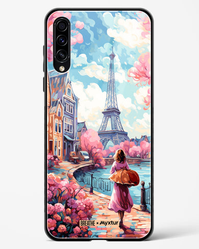 Pastel Paris Impressions [BREATHE] Glass Case Phone Cover-(Samsung)