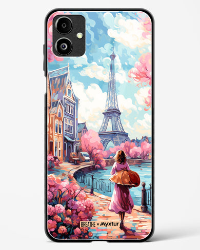 Pastel Paris Impressions [BREATHE] Glass Case Phone Cover (Samsung)