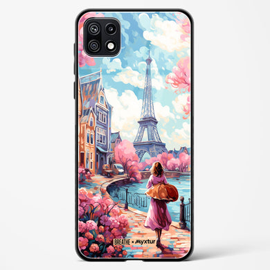 Pastel Paris Impressions [BREATHE] Glass Case Phone Cover (Samsung)