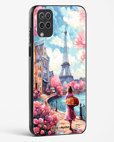 Pastel Paris Impressions [BREATHE] Glass Case Phone Cover (Samsung)