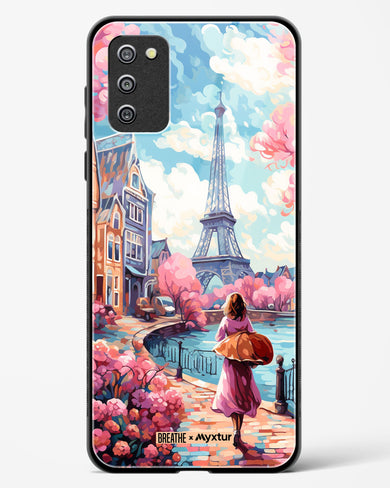 Pastel Paris Impressions [BREATHE] Glass Case Phone Cover-(Samsung)