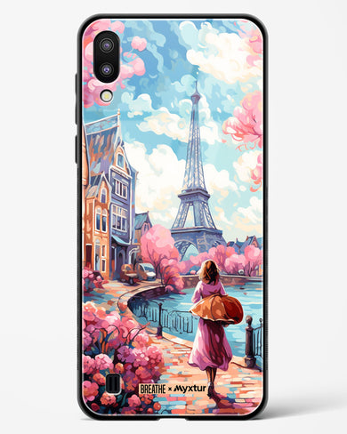 Pastel Paris Impressions [BREATHE] Glass Case Phone Cover (Samsung)