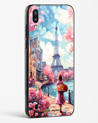 Pastel Paris Impressions [BREATHE] Glass Case Phone Cover-(Samsung)