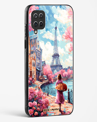 Pastel Paris Impressions [BREATHE] Glass Case Phone Cover-(Samsung)