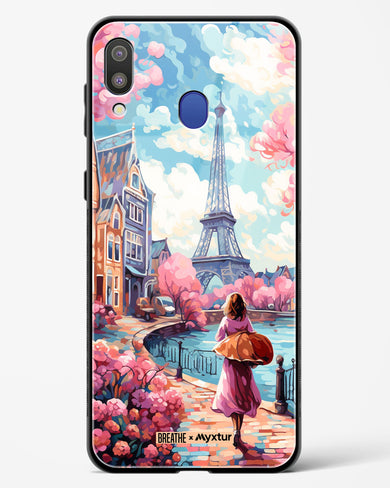 Pastel Paris Impressions [BREATHE] Glass Case Phone Cover-(Samsung)