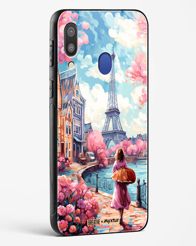 Pastel Paris Impressions [BREATHE] Glass Case Phone Cover-(Samsung)