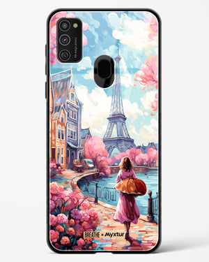 Pastel Paris Impressions [BREATHE] Glass Case Phone Cover-(Samsung)