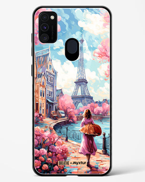 Pastel Paris Impressions [BREATHE] Glass Case Phone Cover (Samsung)