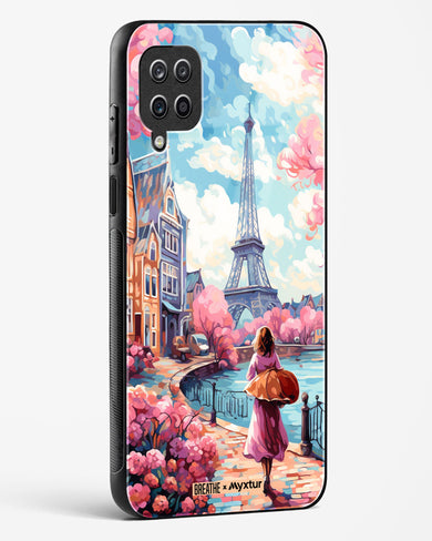 Pastel Paris Impressions [BREATHE] Glass Case Phone Cover (Samsung)