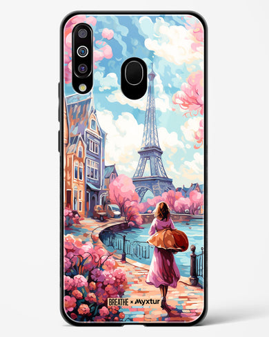 Pastel Paris Impressions [BREATHE] Glass Case Phone Cover-(Samsung)