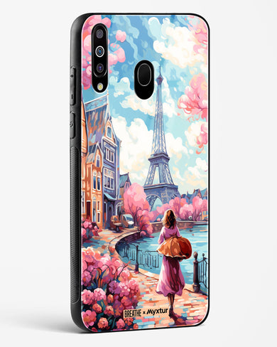 Pastel Paris Impressions [BREATHE] Glass Case Phone Cover-(Samsung)