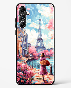 Pastel Paris Impressions [BREATHE] Glass Case Phone Cover-(Samsung)