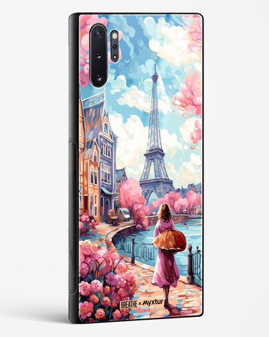 Pastel Paris Impressions [BREATHE] Glass Case Phone Cover-(Samsung)