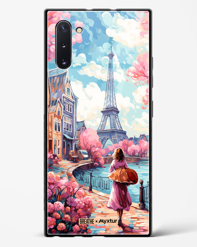 Pastel Paris Impressions [BREATHE] Glass Case Phone Cover-(Samsung)