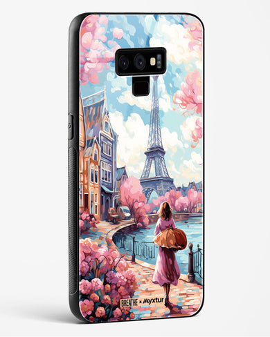 Pastel Paris Impressions [BREATHE] Glass Case Phone Cover (Samsung)