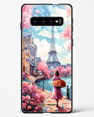 Pastel Paris Impressions [BREATHE] Glass Case Phone Cover (Samsung)