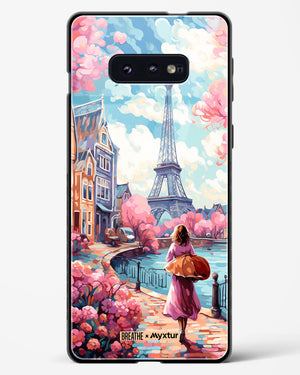 Pastel Paris Impressions [BREATHE] Glass Case Phone Cover-(Samsung)