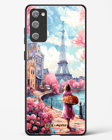 Pastel Paris Impressions [BREATHE] Glass Case Phone Cover-(Samsung)