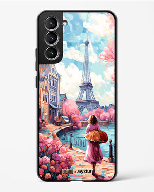 Pastel Paris Impressions [BREATHE] Glass Case Phone Cover-(Samsung)