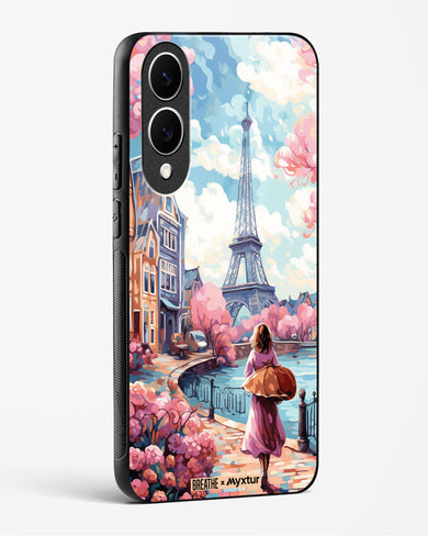 Pastel Paris Impressions [BREATHE] Glass Case Phone Cover (Samsung)