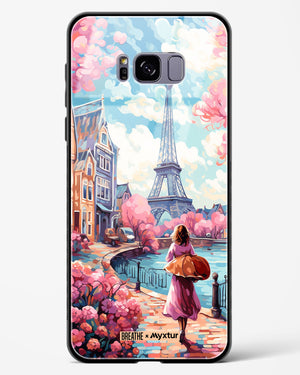 Pastel Paris Impressions [BREATHE] Glass Case Phone Cover (Samsung)