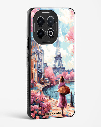 Pastel Paris Impressions [BREATHE] Glass Case Phone Cover (Vivo)