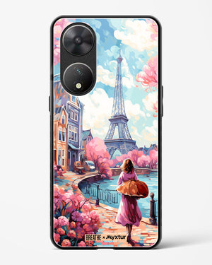 Pastel Paris Impressions [BREATHE] Glass Case Phone Cover (Vivo)