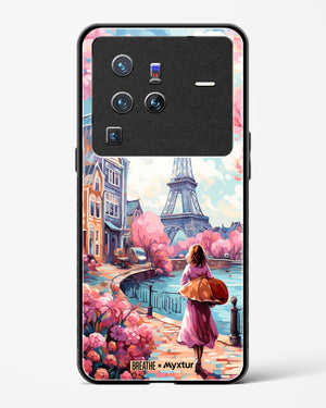 Pastel Paris Impressions [BREATHE] Glass Case Phone Cover (Vivo)