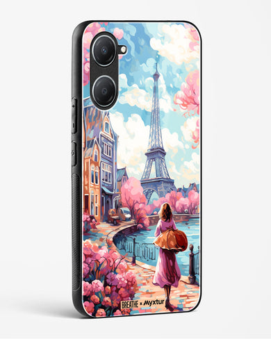 Pastel Paris Impressions [BREATHE] Glass Case Phone Cover (Vivo)