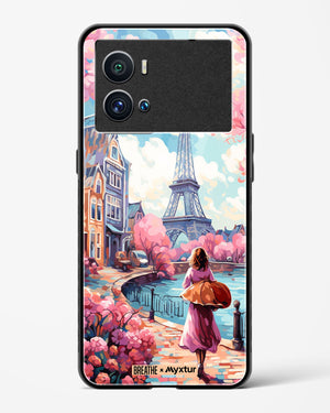 Pastel Paris Impressions [BREATHE] Glass Case Phone Cover-(Vivo)