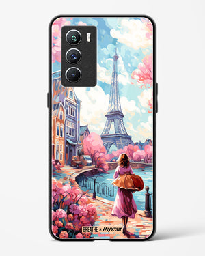 Pastel Paris Impressions [BREATHE] Glass Case Phone Cover (Vivo)